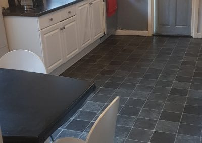 Semi-independent accommodation kitchen