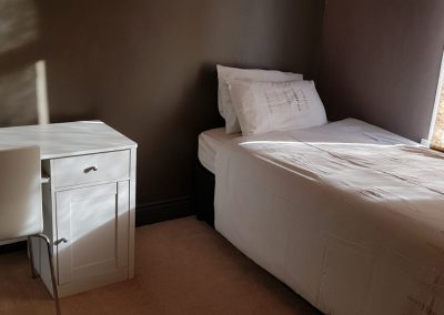 Semi-independent accommodation bedroom