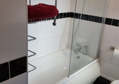 Semi-independent accommodation bathroom